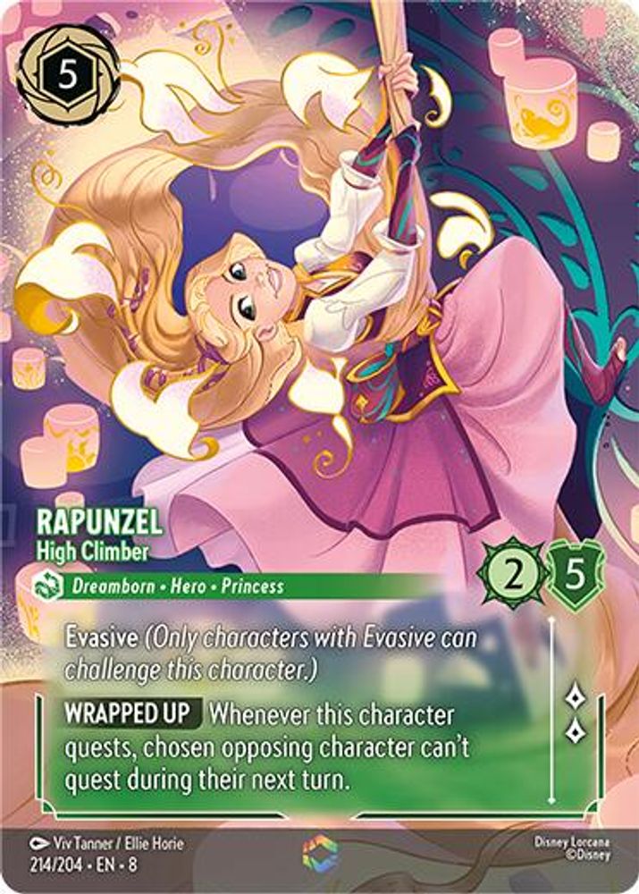 Rapunzel - High Climber (Enchanted) card