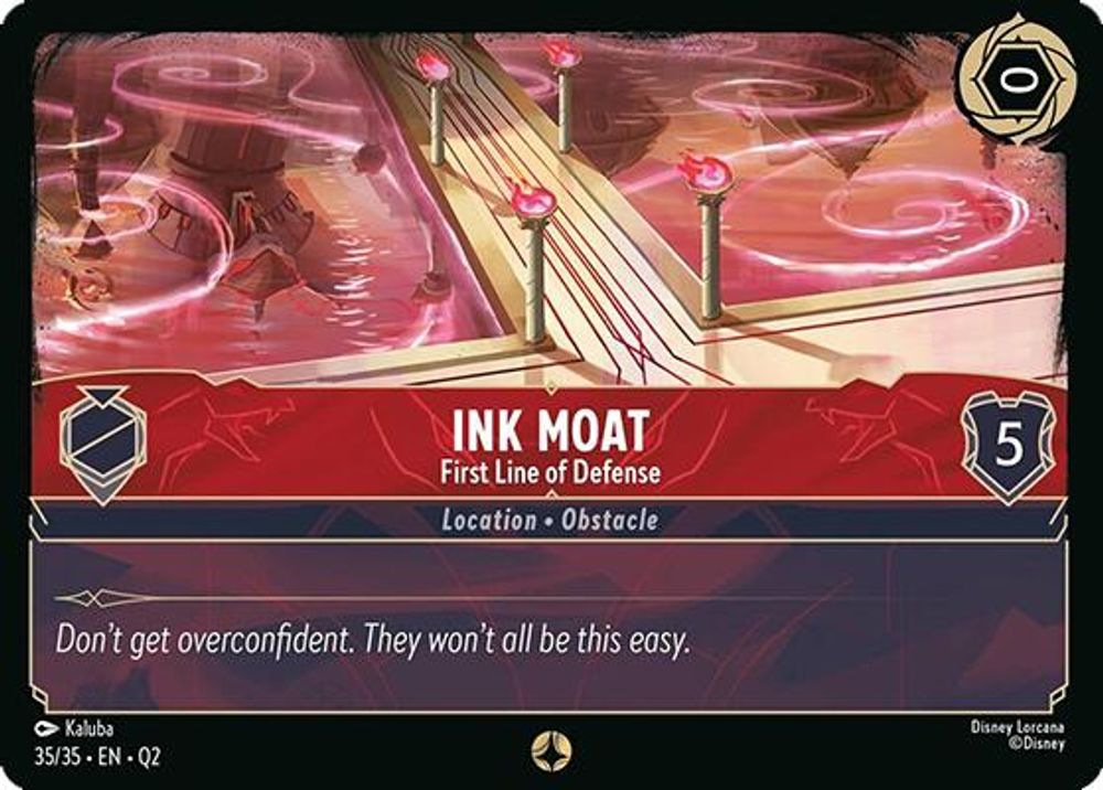 Ink Moat - First Line of Defense card