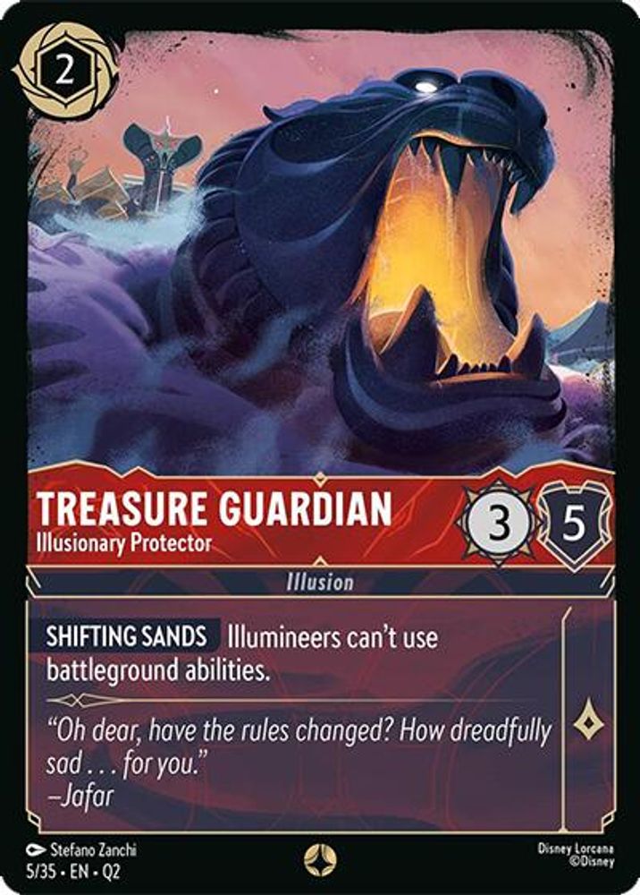 Treasure Guardian - Illusionary Protector card