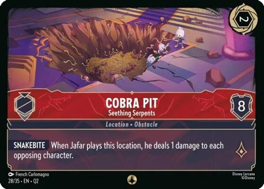 Cobra Pit - Seething Serpents card
