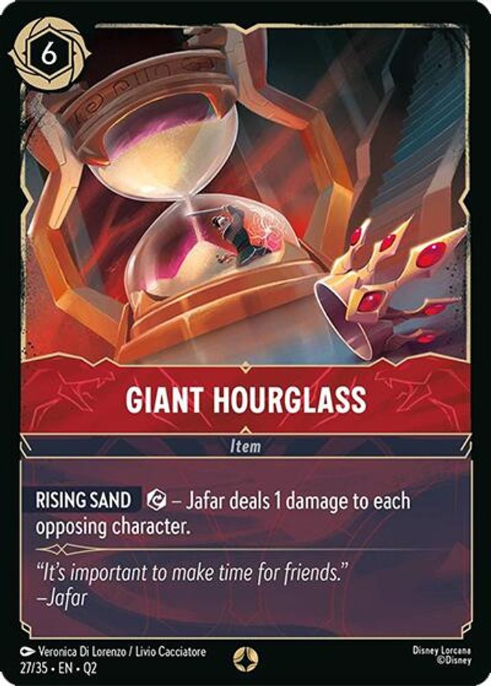 Giant Hourglass card