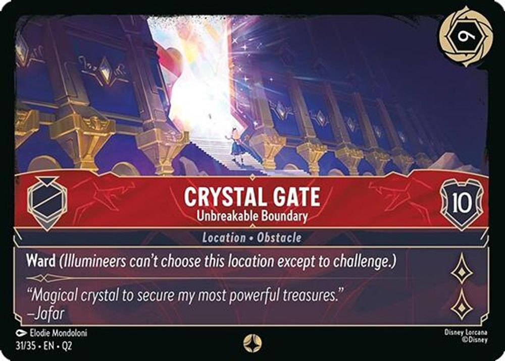 Crystal Gate - Unbreakable Boundary card