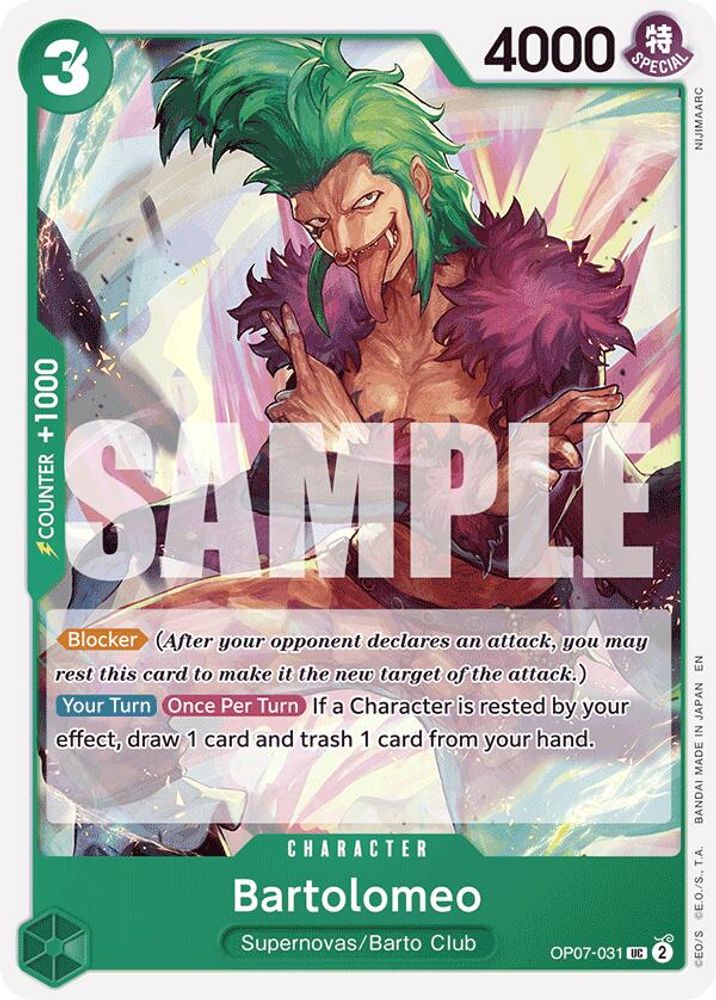 Bartolomeo (Reprint)