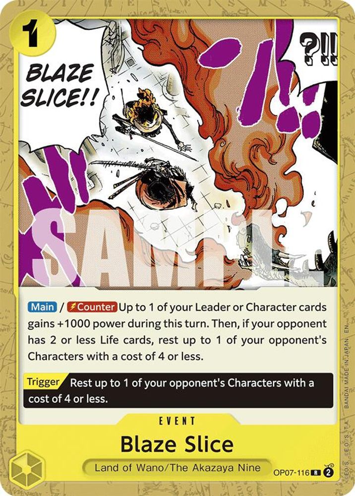 Blaze Slice (Reprint)