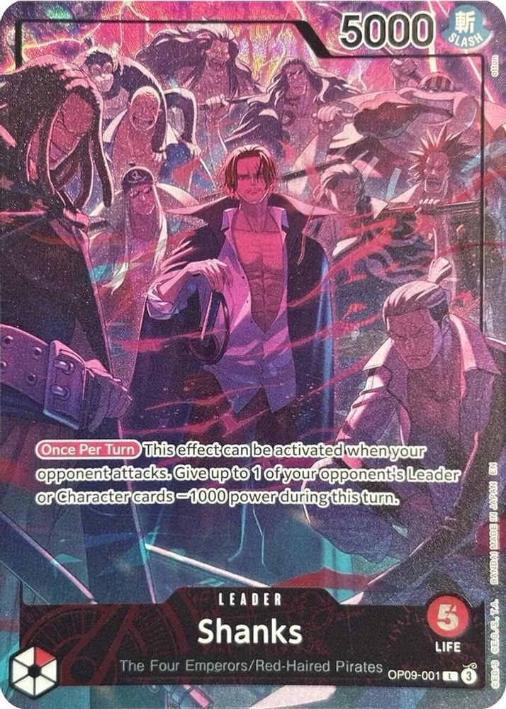 Shanks (English Version 2nd Anniversary Set) card
