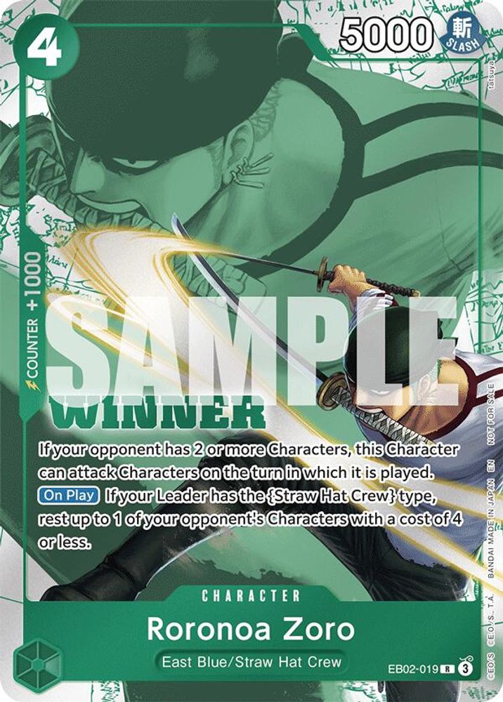 Roronoa Zoro (Winner Pack 2025 Vol. 3) card
