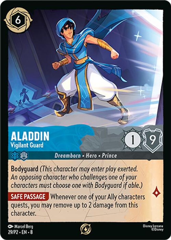 Aladdin - Vigilant Guard card