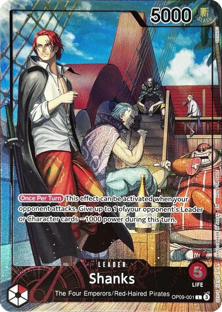 Shanks (2025 PSA Magazine Promo) card
