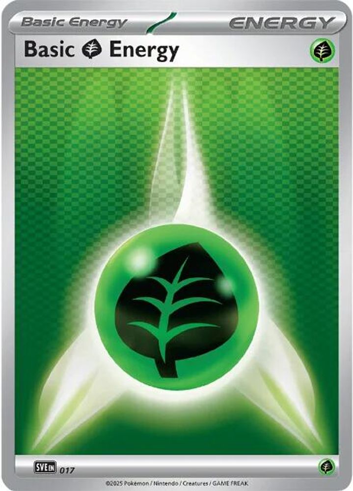 Grass Energy — Scarlet & Violet Energy #017/24