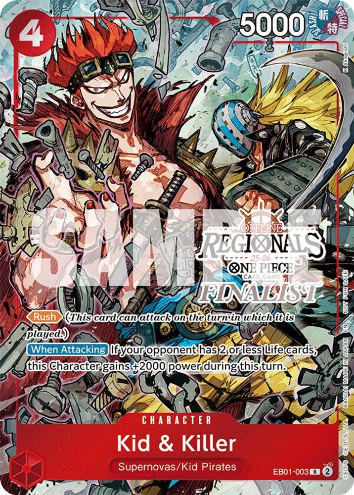 Kid & Killer (Offline Regional Finalist Card Set 2025 Vol.2) card