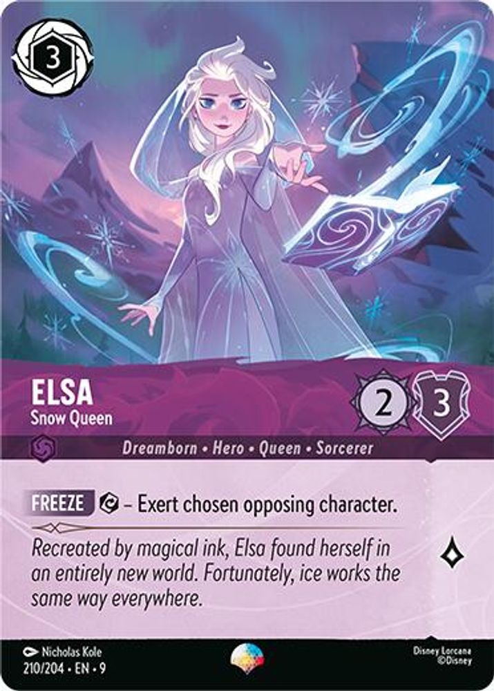 Elsa - Snow Queen (Epic) card