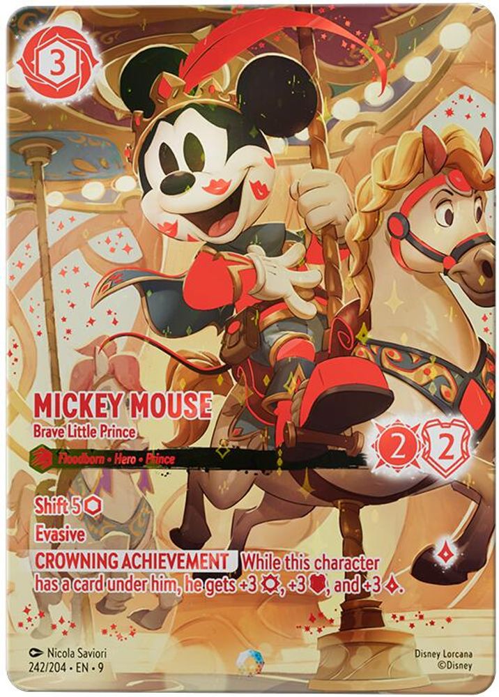 Mickey Mouse - Brave Little Prince (Iconic) card