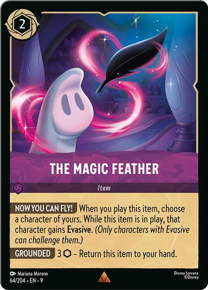 The Magic Feather card