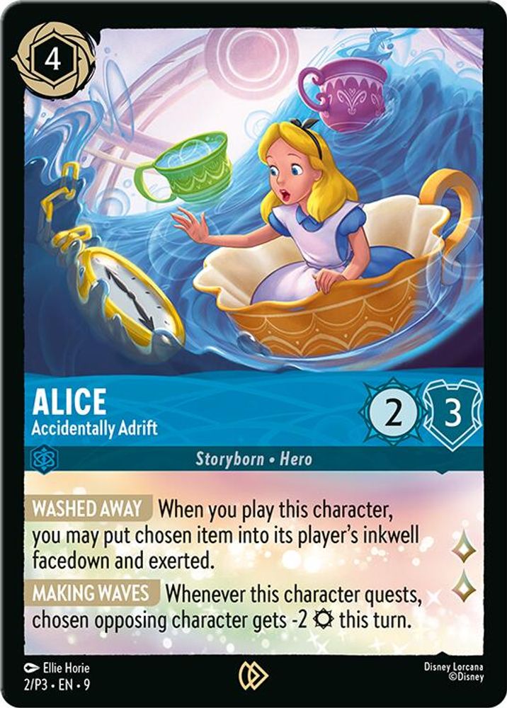 Alice - Accidentally Adrift card