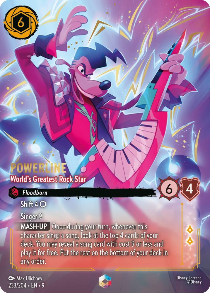 Powerline - World's Greatest Rock Star (Enchanted) card