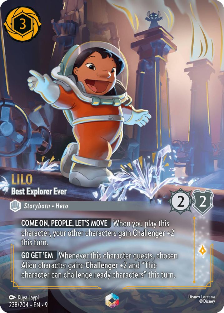 Lilo - Best Explorer Ever (Enchanted) card