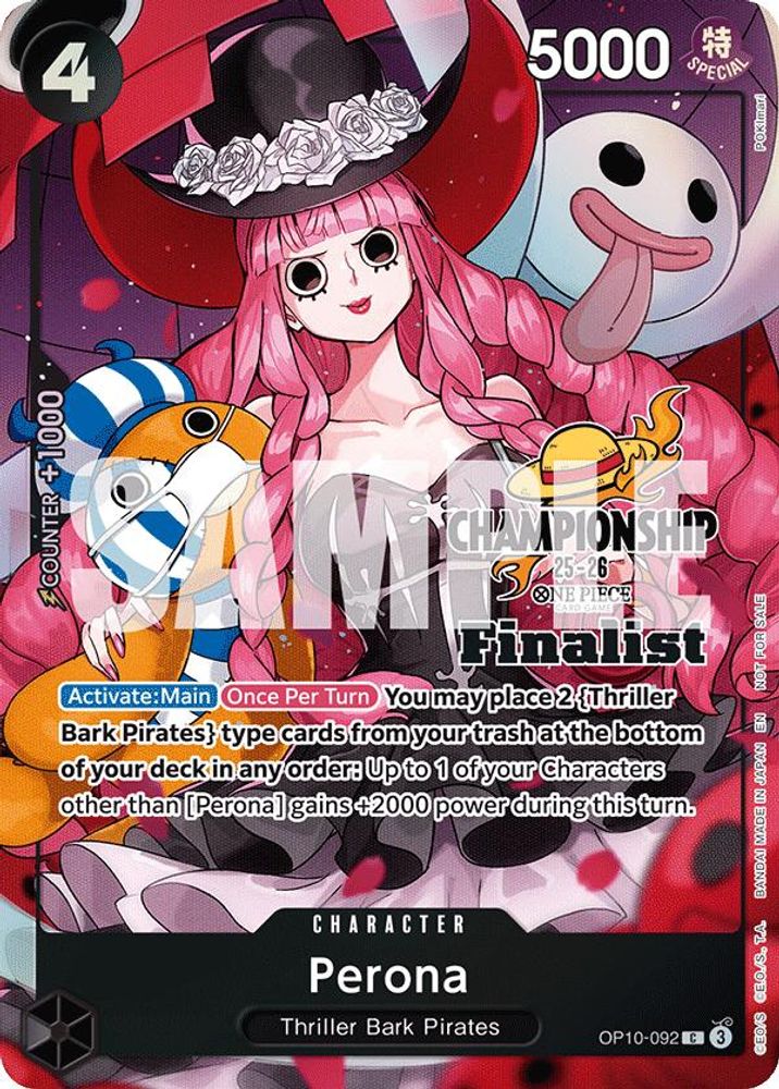 Perona (CS 25-26 Finalist Card Set 1)