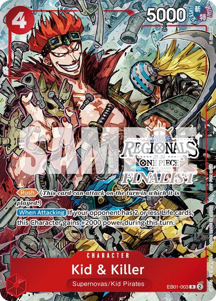 Kid & Killer (Online Regional Finalist Card Set 2025 Vol.2)