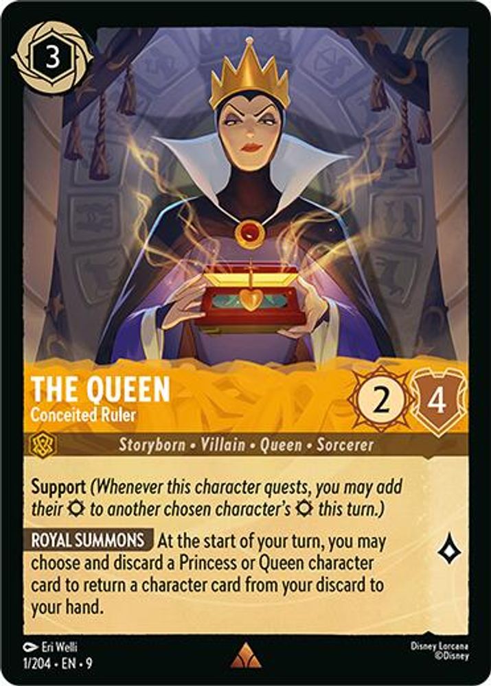 The Queen - Conceited Ruler card