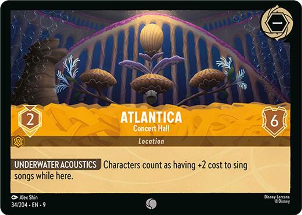Atlantica - Concert Hall card