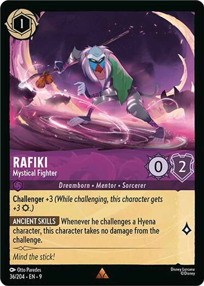 Rafiki - Mystical Fighter card