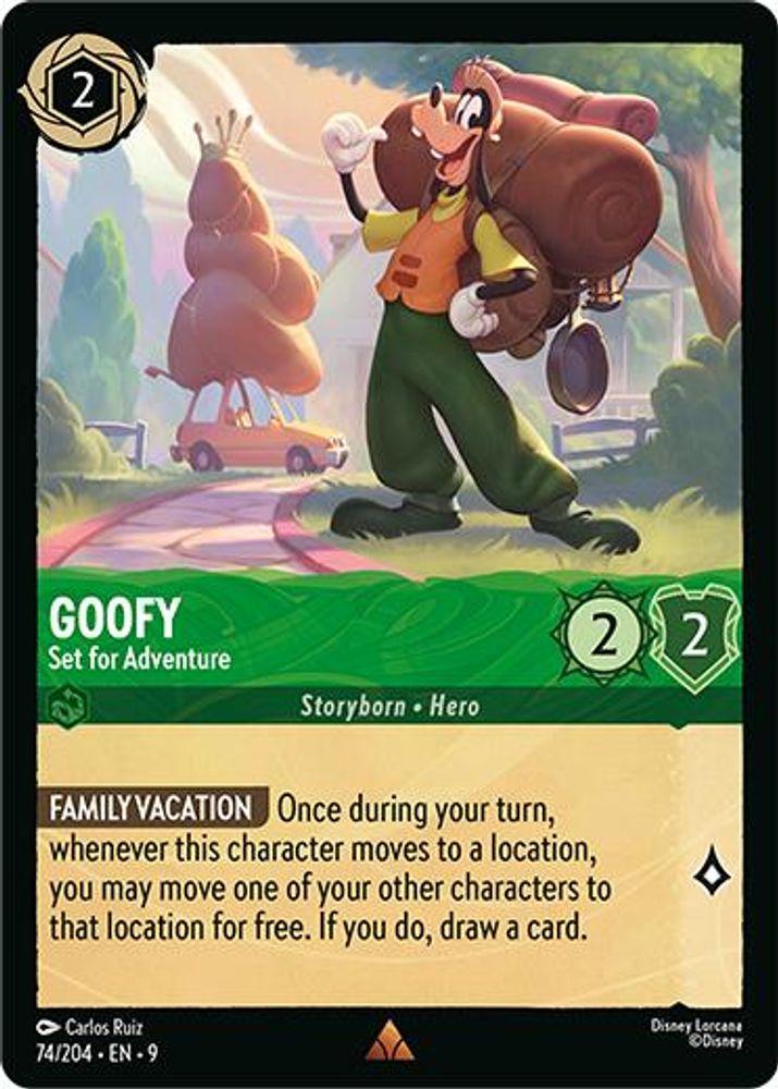 Goofy - Set for Adventure card