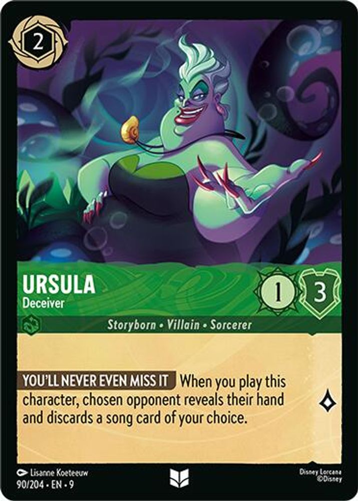 Ursula - Deceiver card