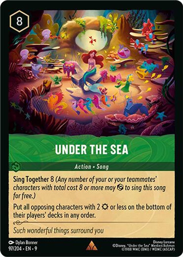 Under the Sea card