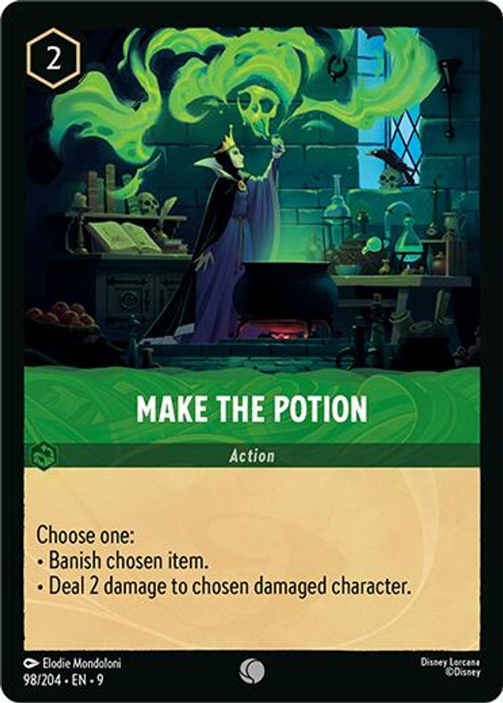 Make the Potion card