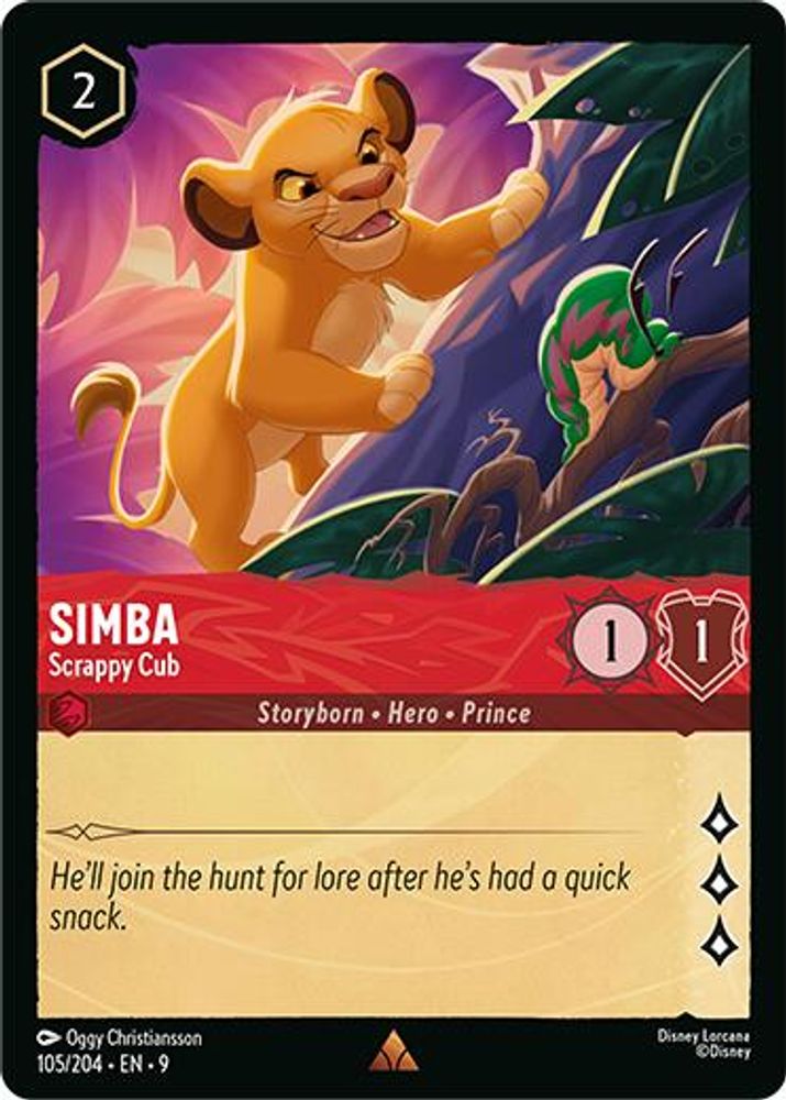 Simba - Scrappy Cub card