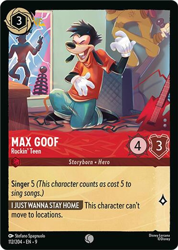 Max Goof - Rockin' Teen card