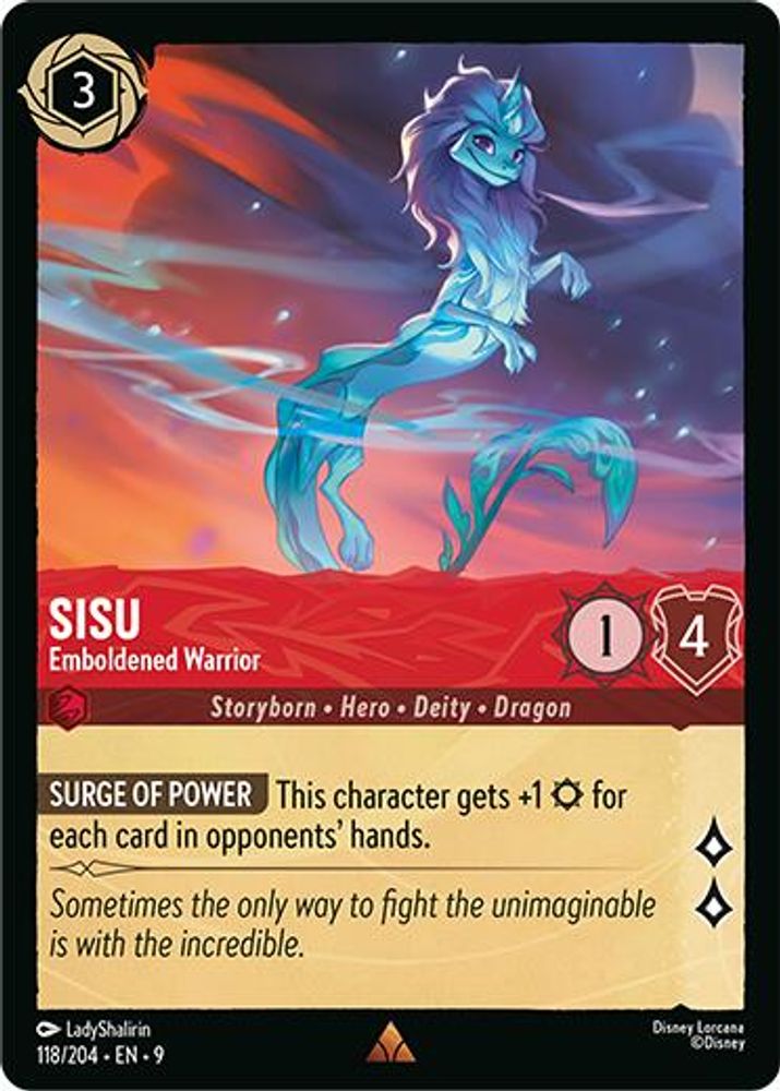 Sisu - Emboldened Warrior card