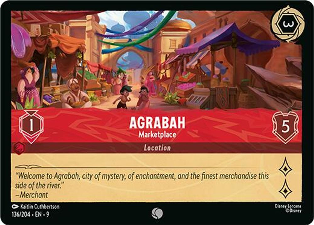 Agrabah - Marketplace card