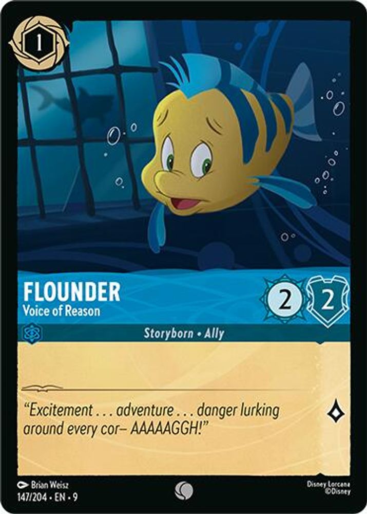 Flounder - Voice of Reason card