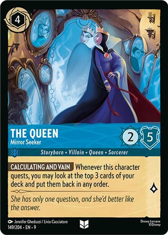 The Queen - Mirror Seeker card