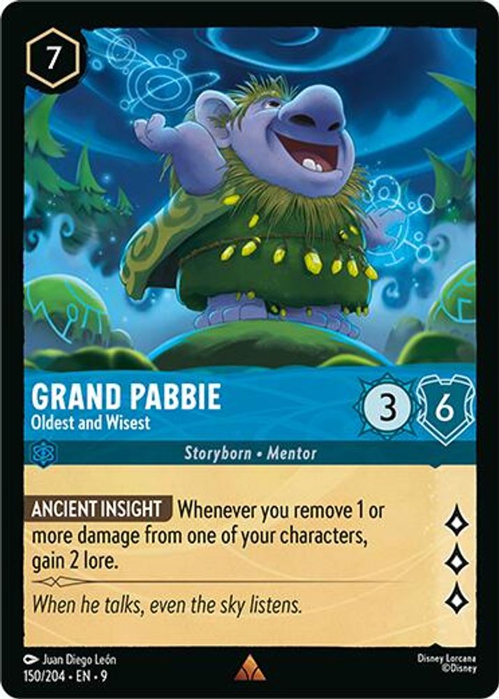 Grand Pabbie - Oldest and Wisest card
