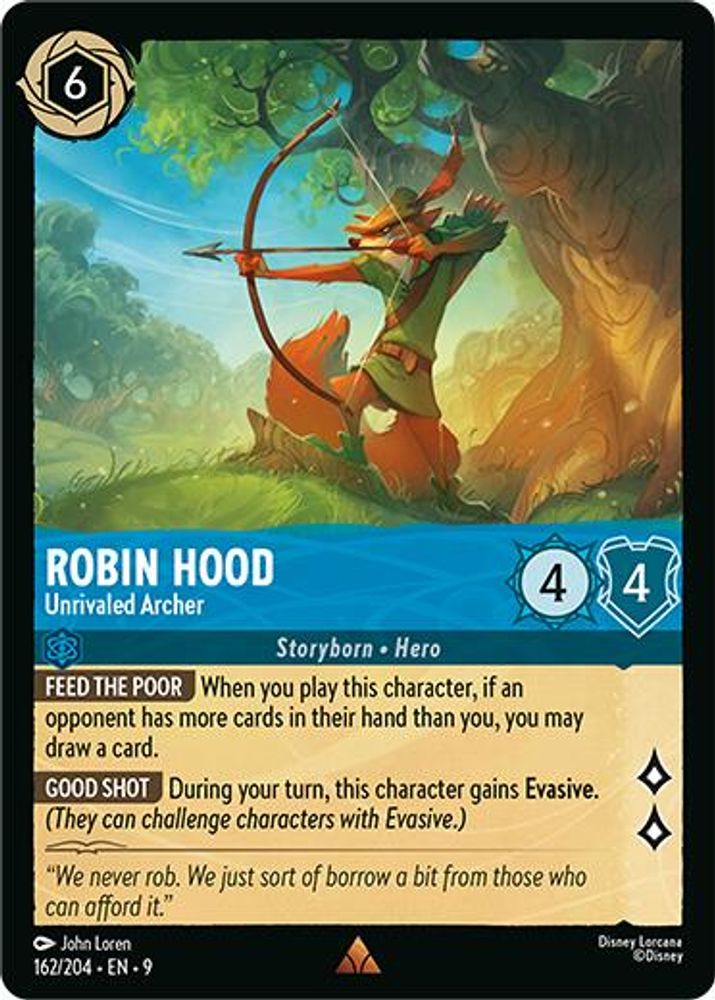 Robin Hood - Unrivaled Archer card