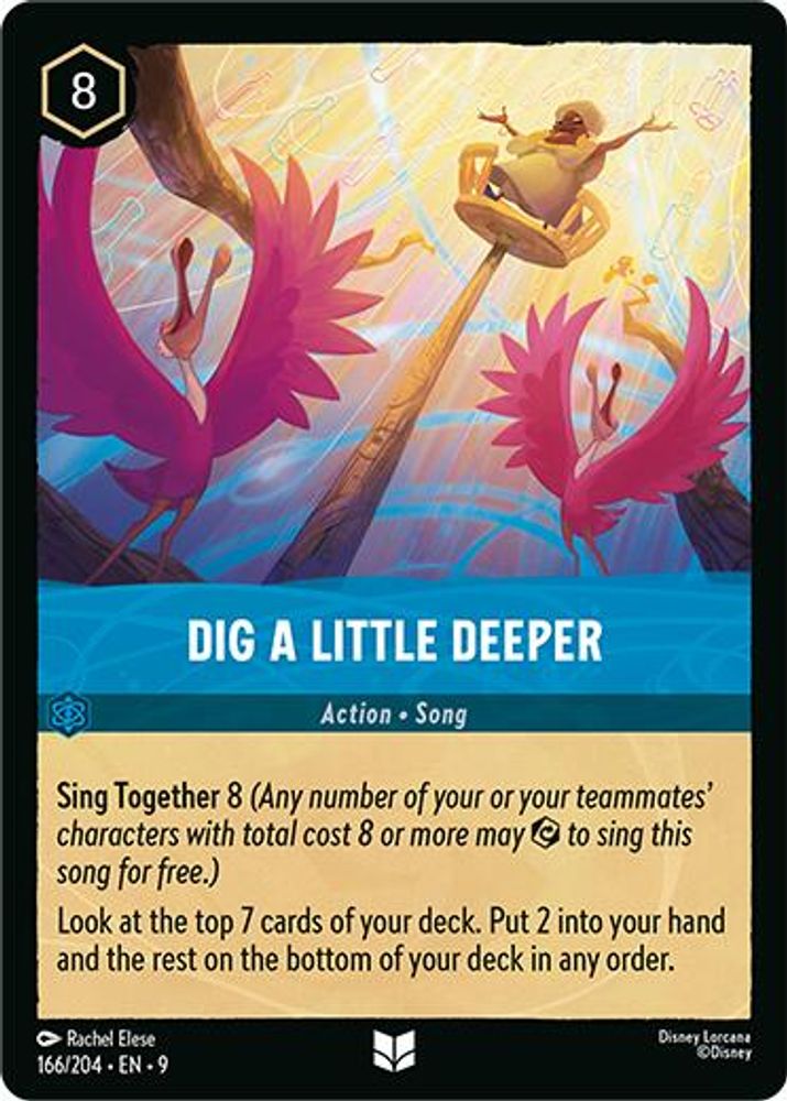 Dig a Little Deeper card