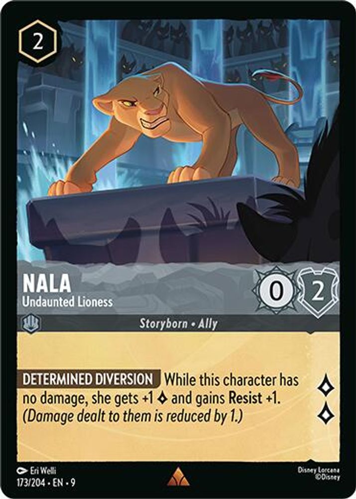 Nala - Undaunted Lioness card
