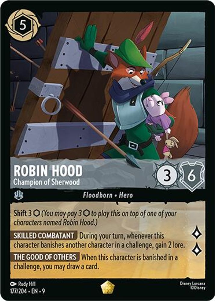 Robin Hood - Champion of Sherwood card