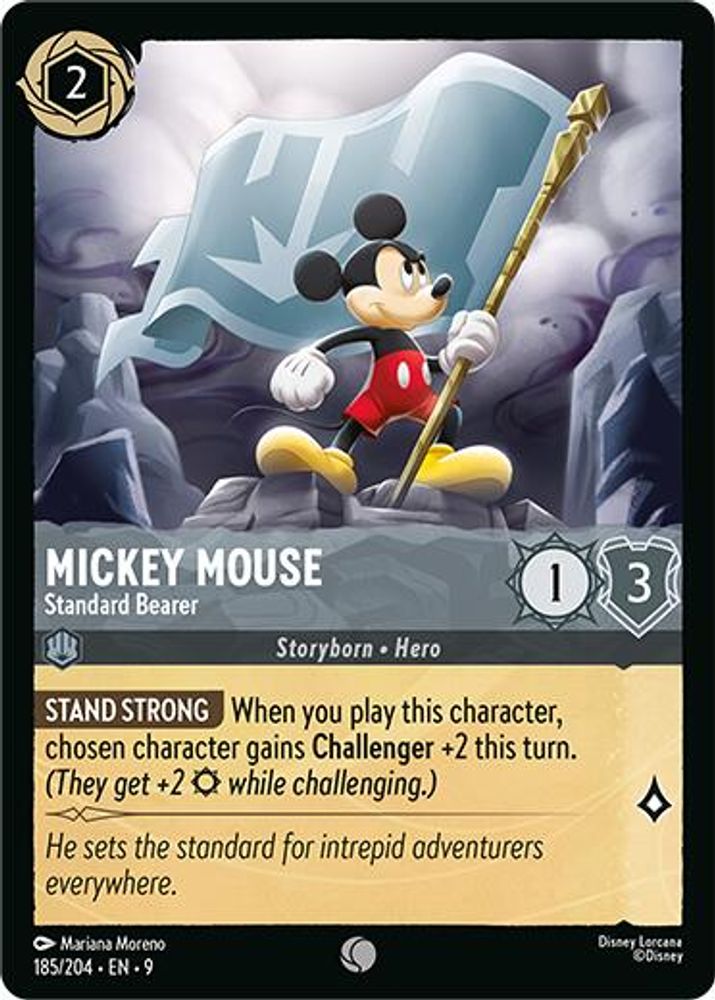 Mickey Mouse - Standard Bearer card