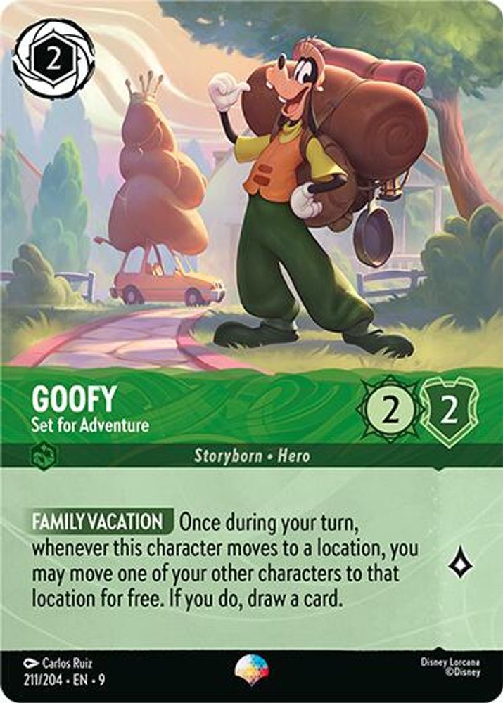 Goofy - Set for Adventure (Epic) card