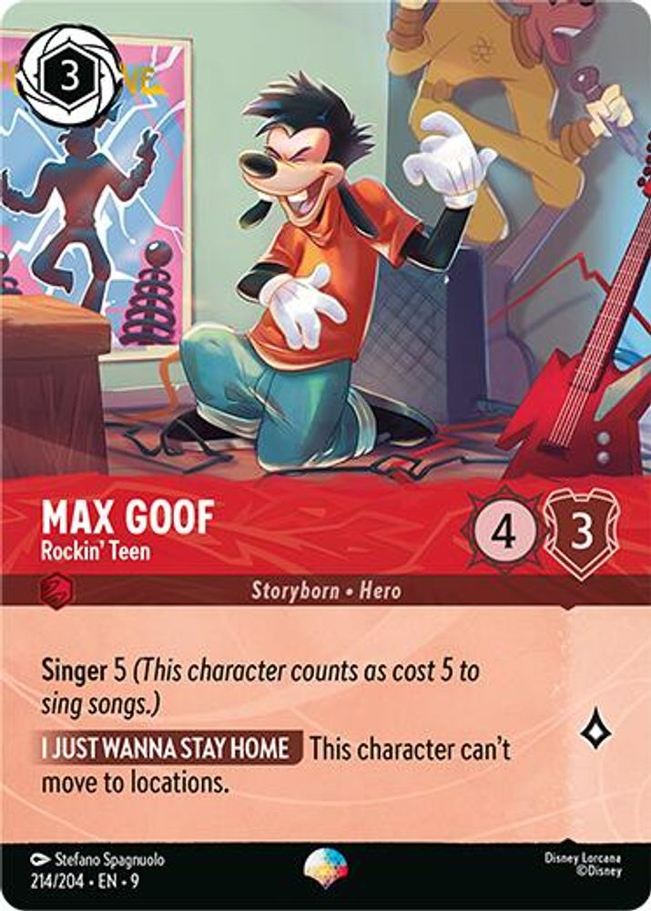 Max Goof - Rockin' Teen (Epic) card