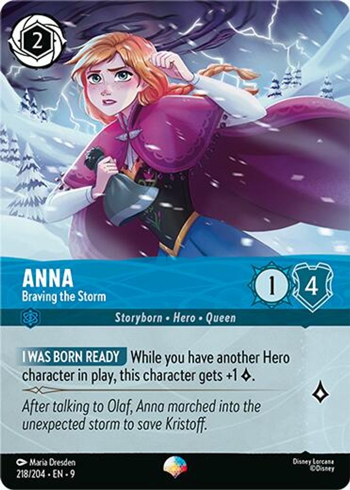 Anna - Braving the Storm (Epic) card