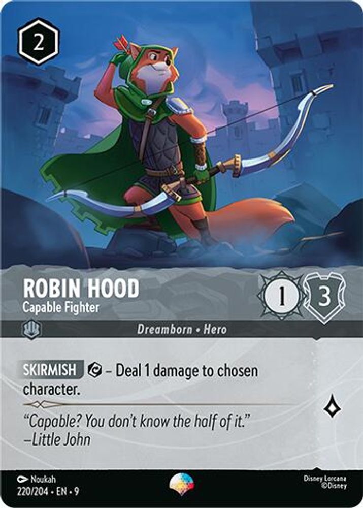 Robin Hood - Capable Fighter (Epic) card