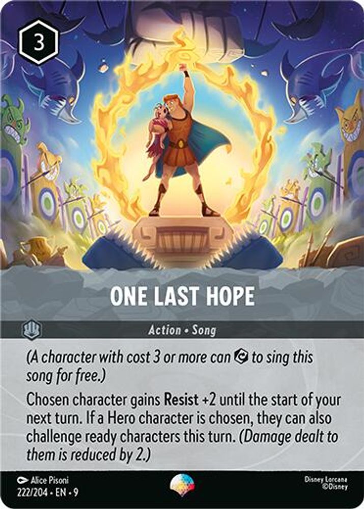 One Last Hope (Epic) card