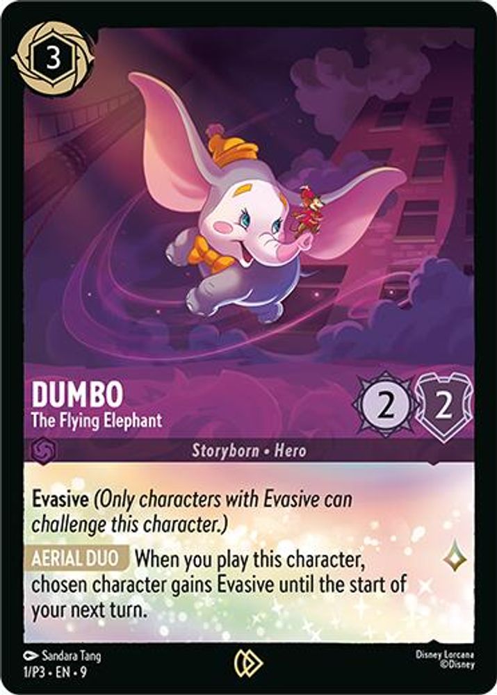 Dumbo - The Flying Elephant card