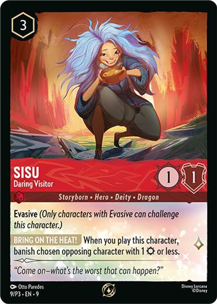 Sisu - Daring Visitor card