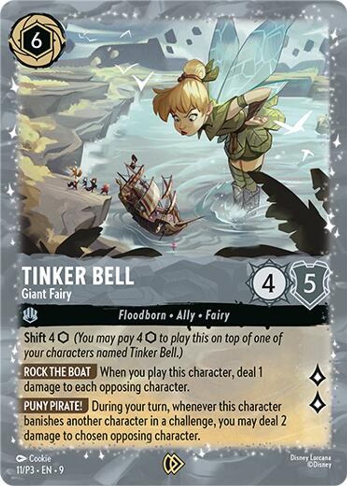 Tinker Bell - Giant Fairy card