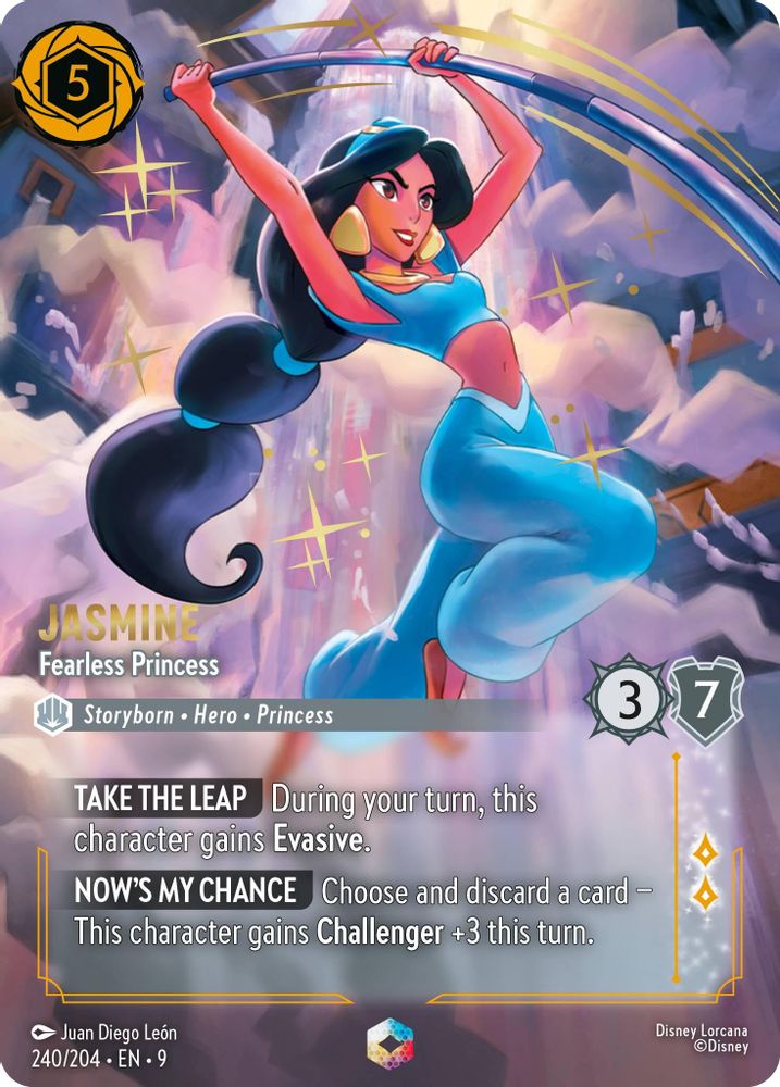 Jasmine - Fearless Princess (Enchanted) card